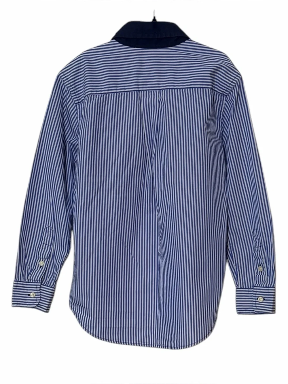 Polo Ralph Lauren Boys Striped Big Pony Yacht Club Button Down Shirt Size 6